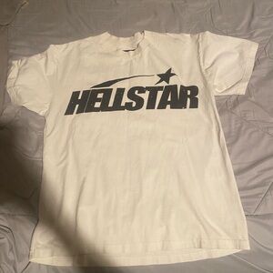 Hellstar White Graphic Tee